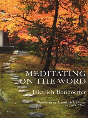 cover image of Meditating on the Word